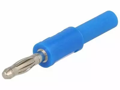 PJP Ada1057 4 mm Plug to 4 mm Socket Blue